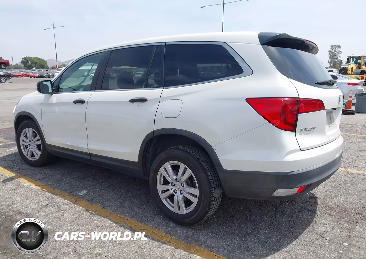 2017 Honda Pilot Lx VIN:5FNYF6H10HB006265 - 3