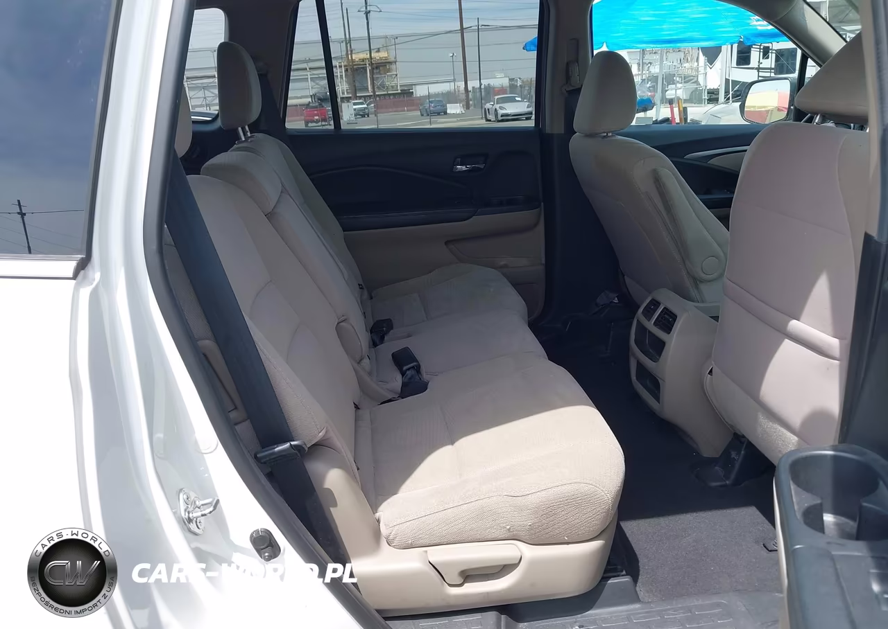 2017 Honda Pilot Lx VIN:5FNYF6H10HB006265 - 8