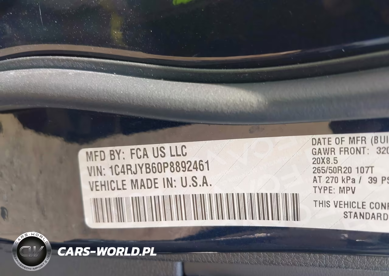2023 Jeep Grand Cherokee 4Xe 30Th Anniversary VIN:1C4RJYB60P8892461 - 9