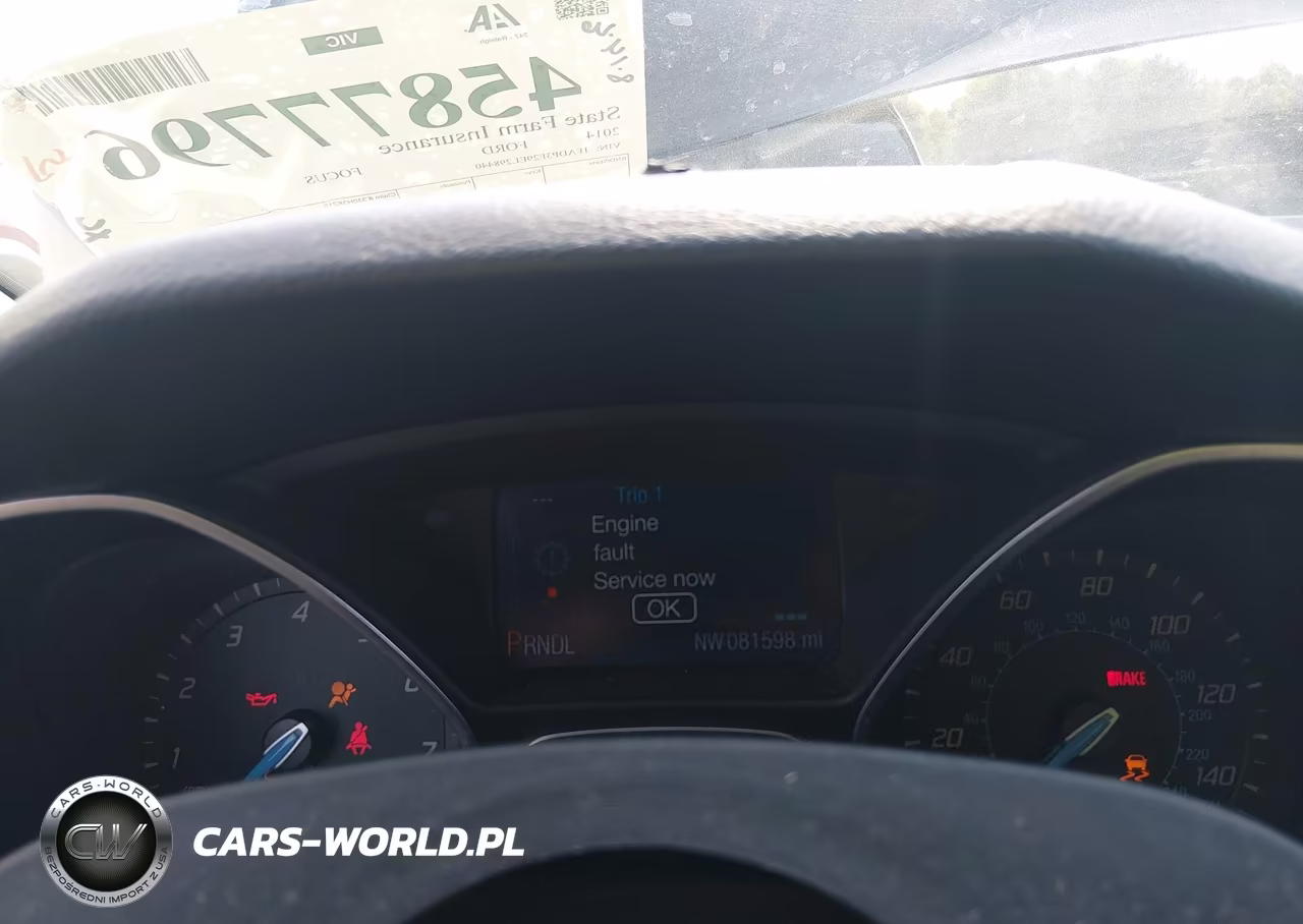 2014 Ford Focus Se VIN:1FADP3F29EL298440 - 7