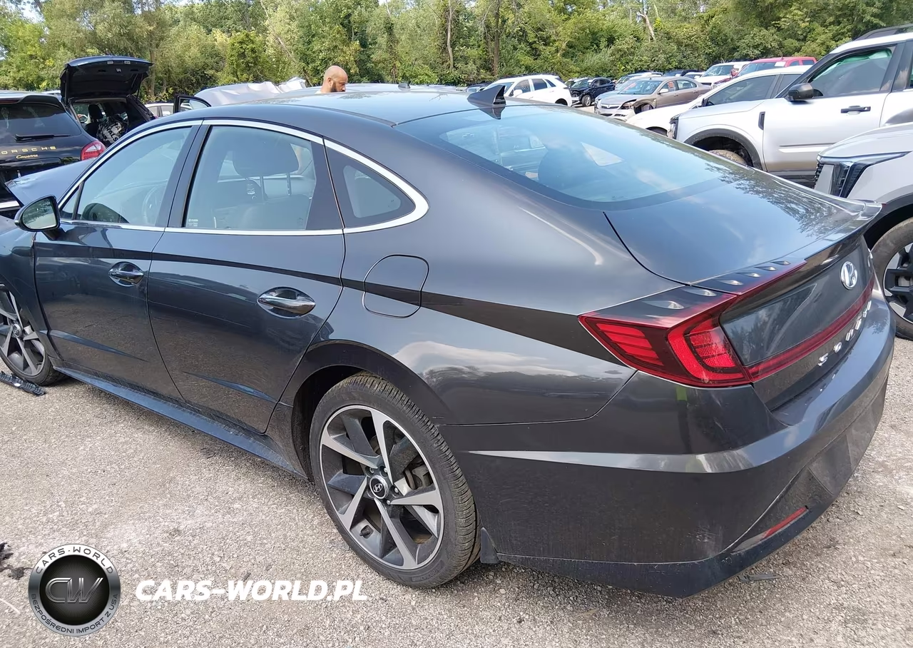 2021 Hyundai Sonata Sel Plus VIN:5NPEJ4J27MH107436 - 3