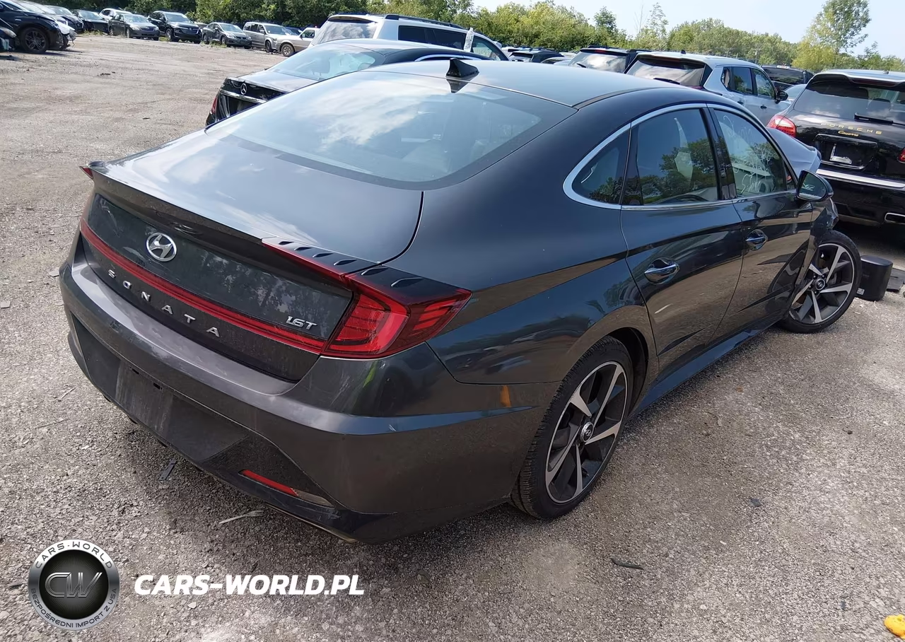 2021 Hyundai Sonata Sel Plus VIN:5NPEJ4J27MH107436 - 4