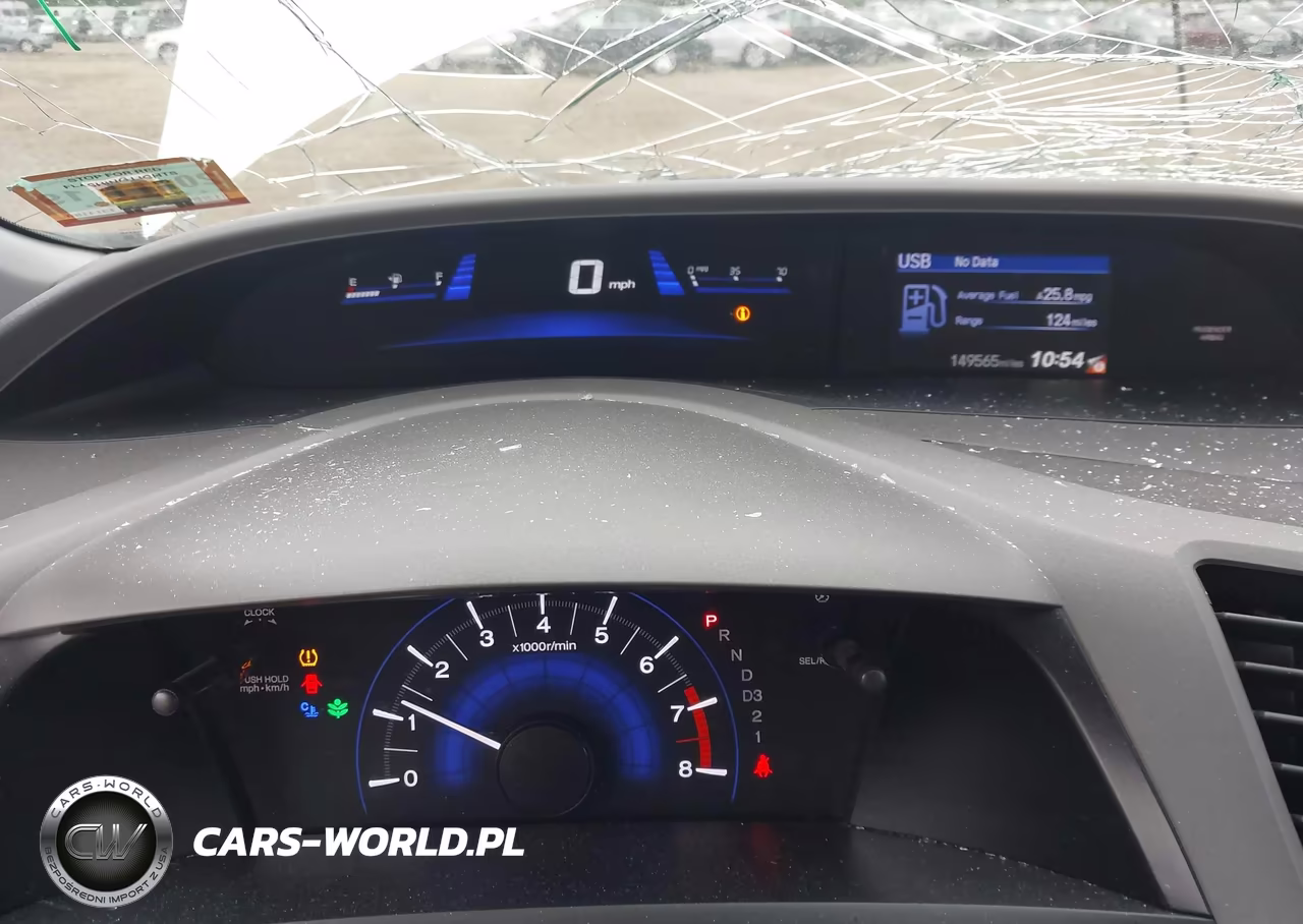 2012 Honda Civic Lx VIN:19XFB2F57CE384549 - 7