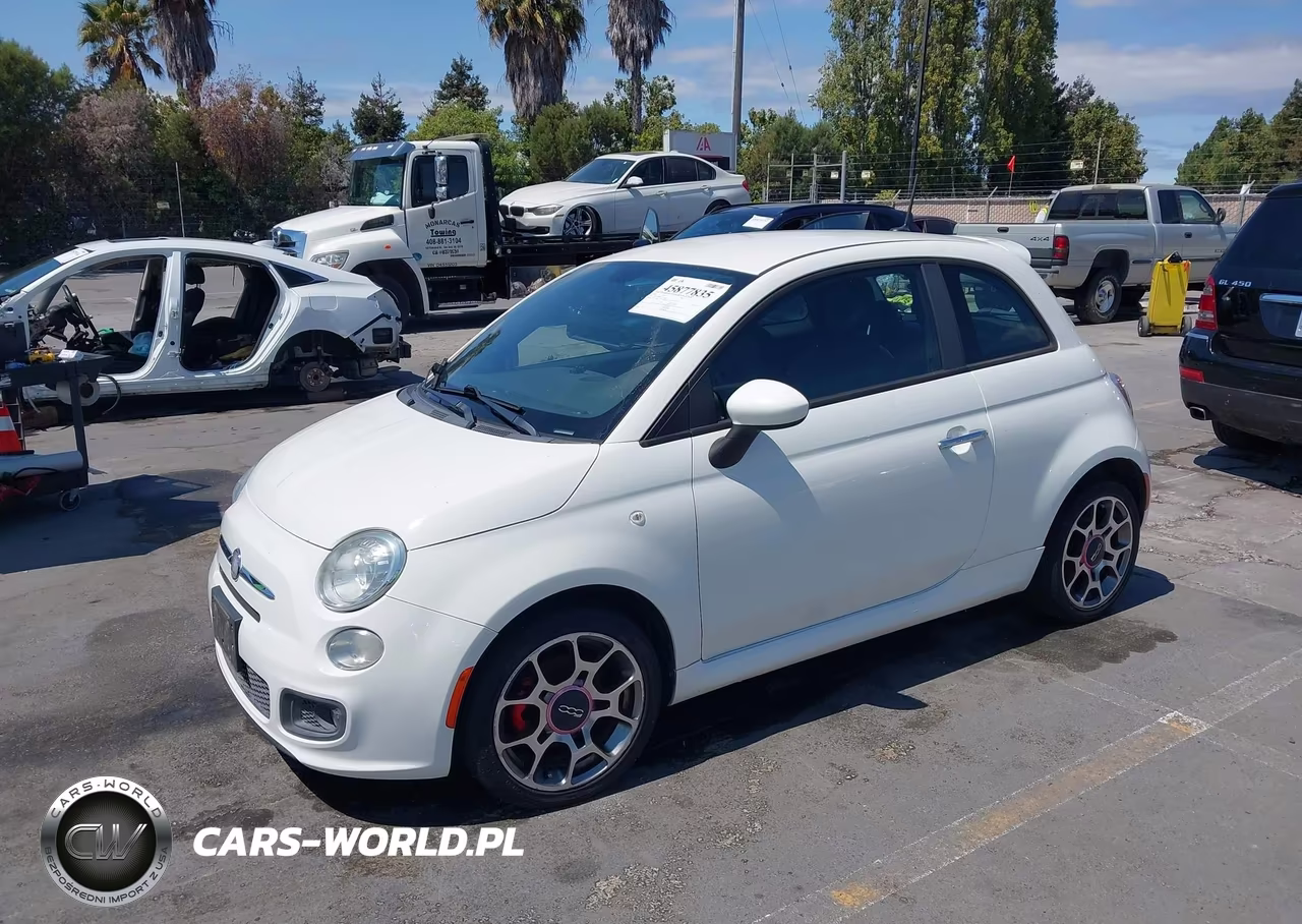 2012 Fiat 500 Sport VIN:3C3CFFBR4CT332397 - 2