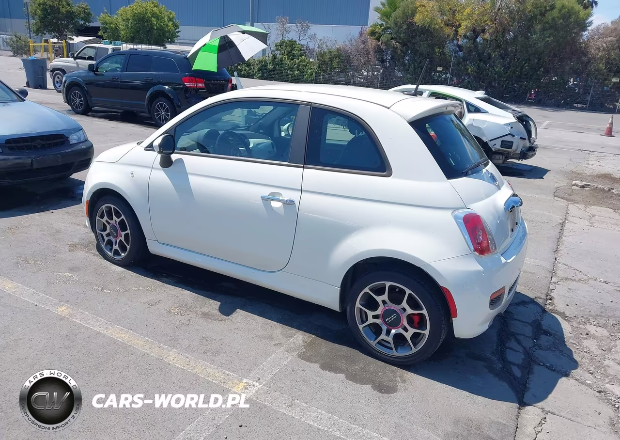 2012 Fiat 500 Sport VIN:3C3CFFBR4CT332397 - 3