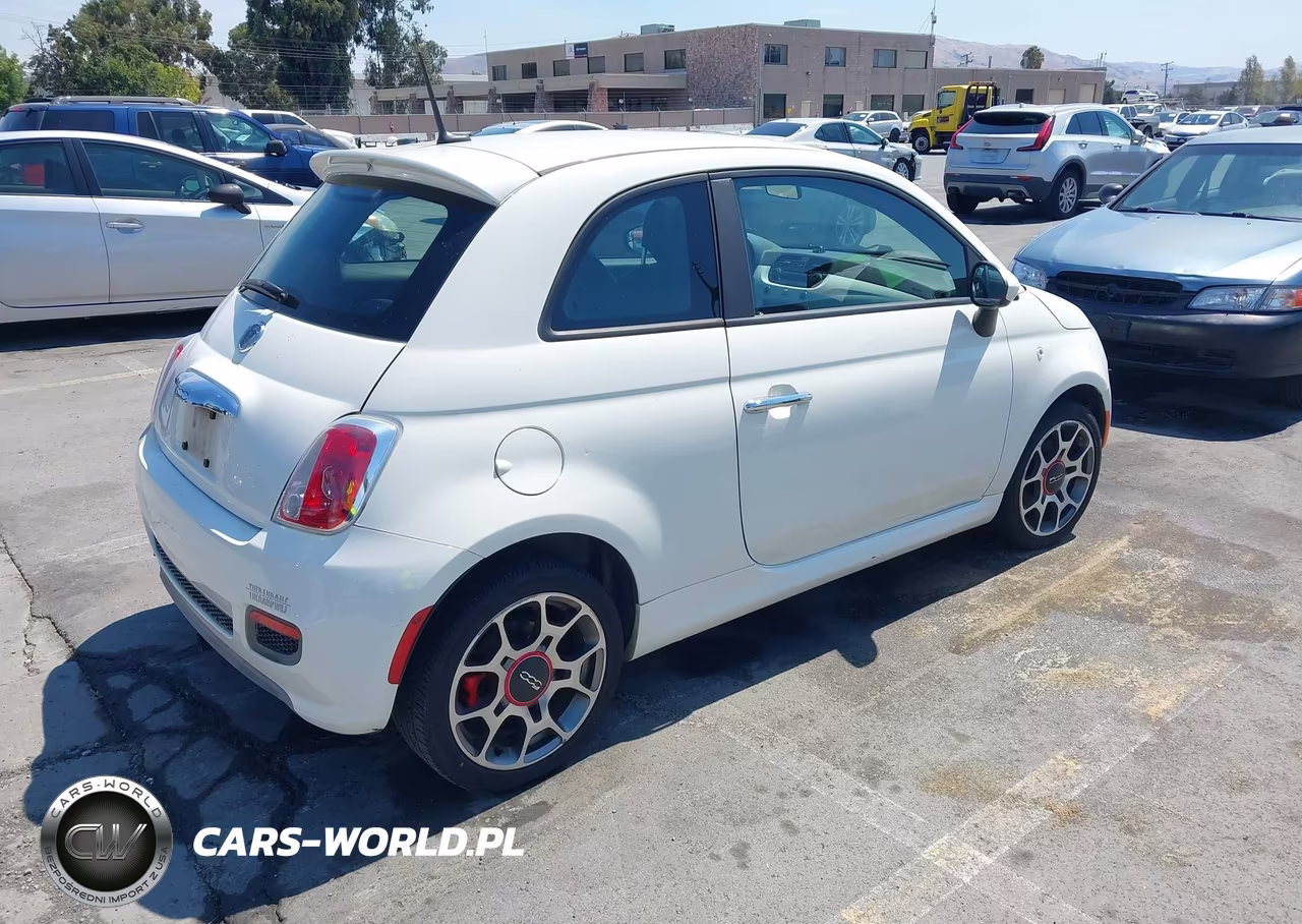 2012 Fiat 500 Sport VIN:3C3CFFBR4CT332397 - 4