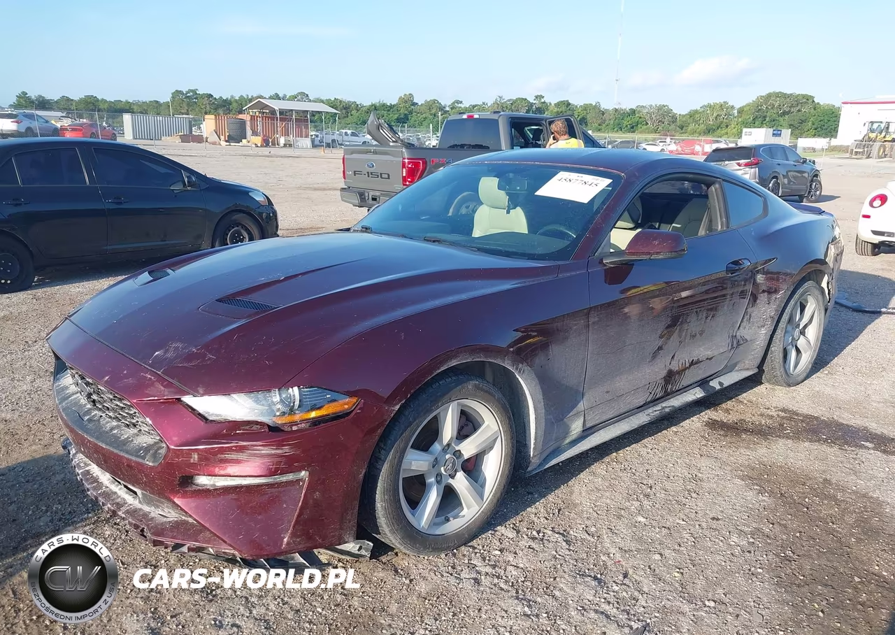 2018 Ford Mustang Ecoboost VIN:1FA6P8TH6J5185526 - 2
