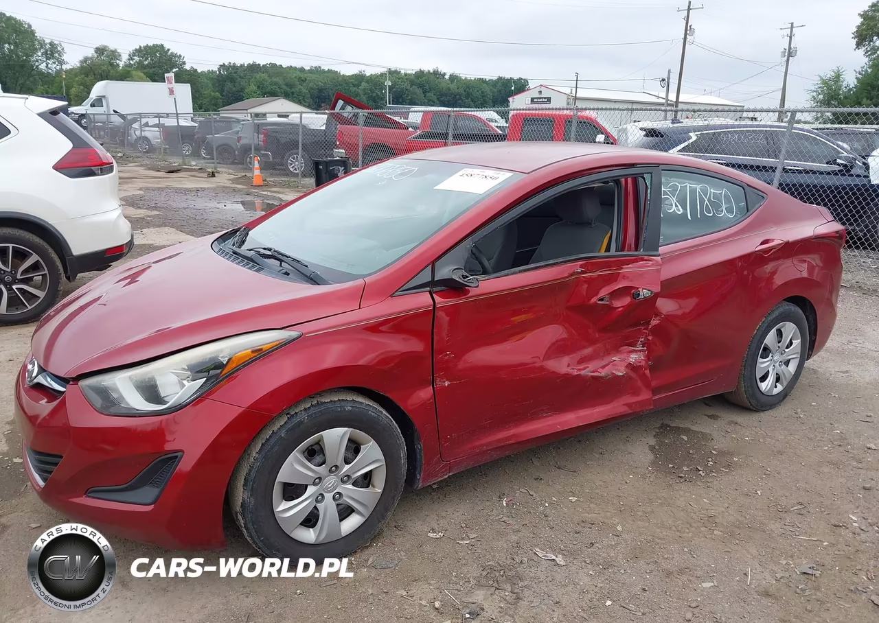 2016 Hyundai Elantra Se VIN:5NPDH4AE1GH793818 - 6