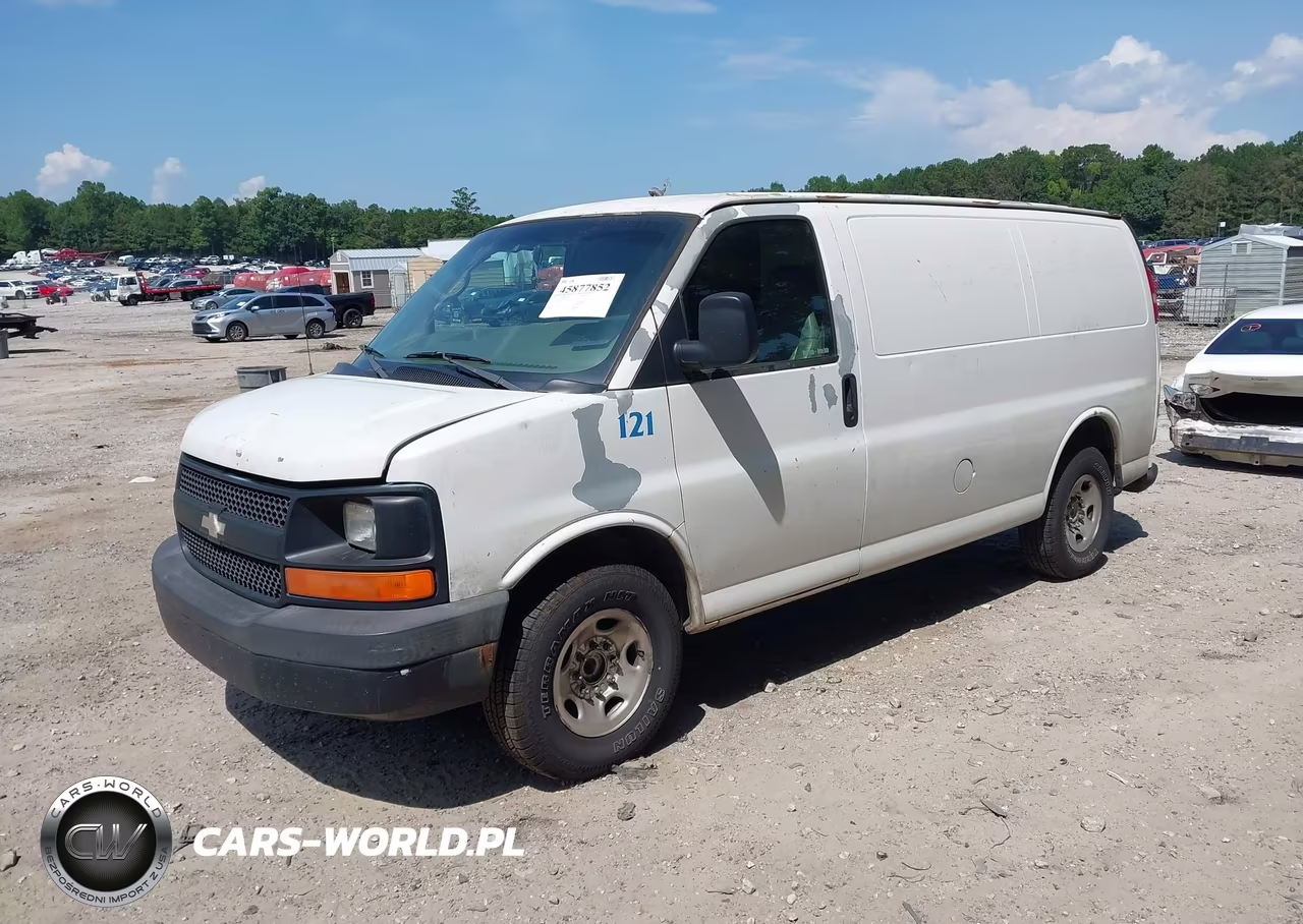 2007 Chevrolet Express Work Van VIN:1GCGG25V471195440 - 2