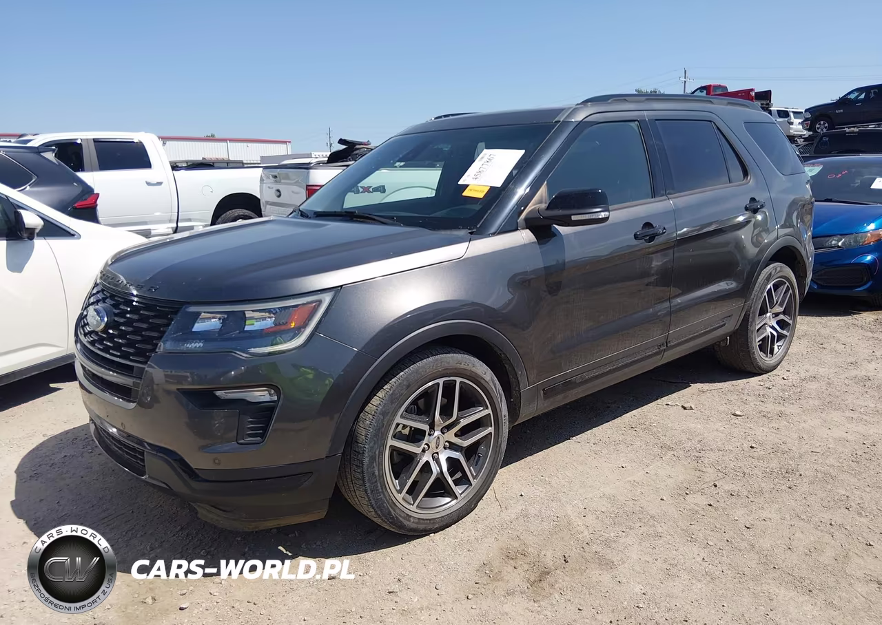 2018 Ford Explorer Sport VIN:1FM5K8GT0JGA67183 - 2