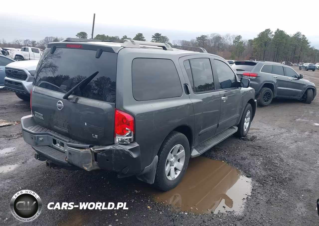2004 Nissan Pathfinder Armada Le VIN:5N1AA08B84N709125 - 4
