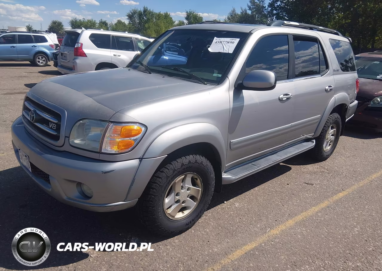 2002 Toyota Sequoia Limited V8 VIN:5TDBT48A92S089975 - 2