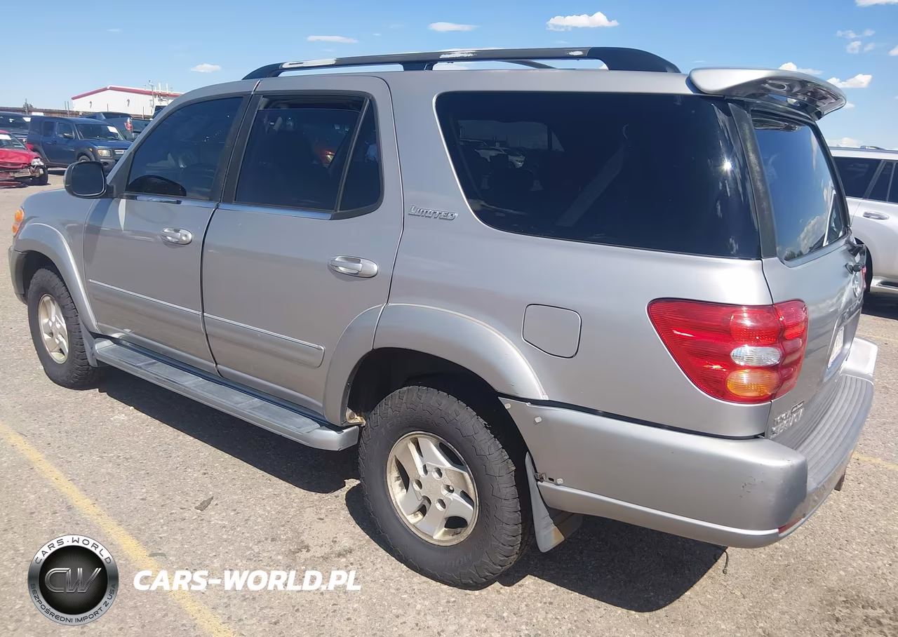 2002 Toyota Sequoia Limited V8 VIN:5TDBT48A92S089975 - 3