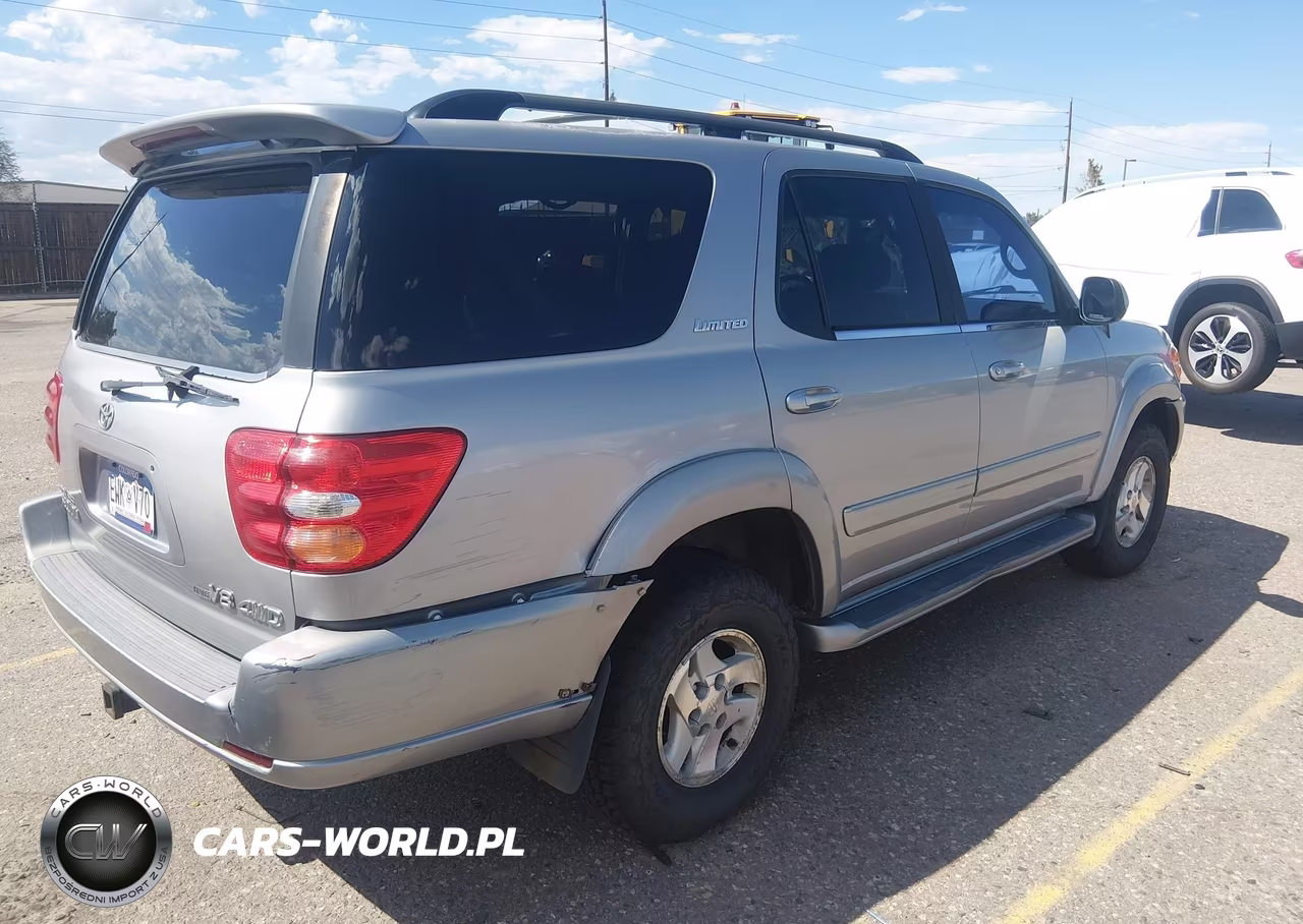 2002 Toyota Sequoia Limited V8 VIN:5TDBT48A92S089975 - 4