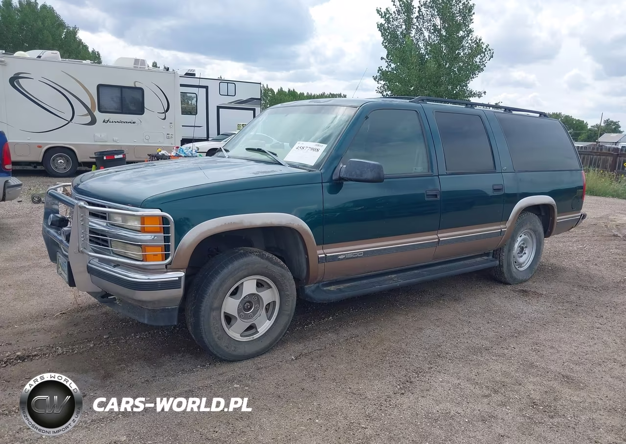 1998 Chevrolet Suburban 1500 VIN:1GNFK16R6WJ325715 - 2
