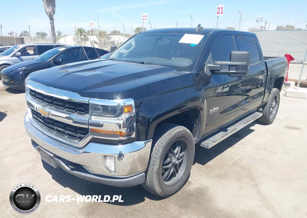 2018 Chevrolet Silverado 1500 1Lt VIN:3GCUKREC6JG159931 - 2