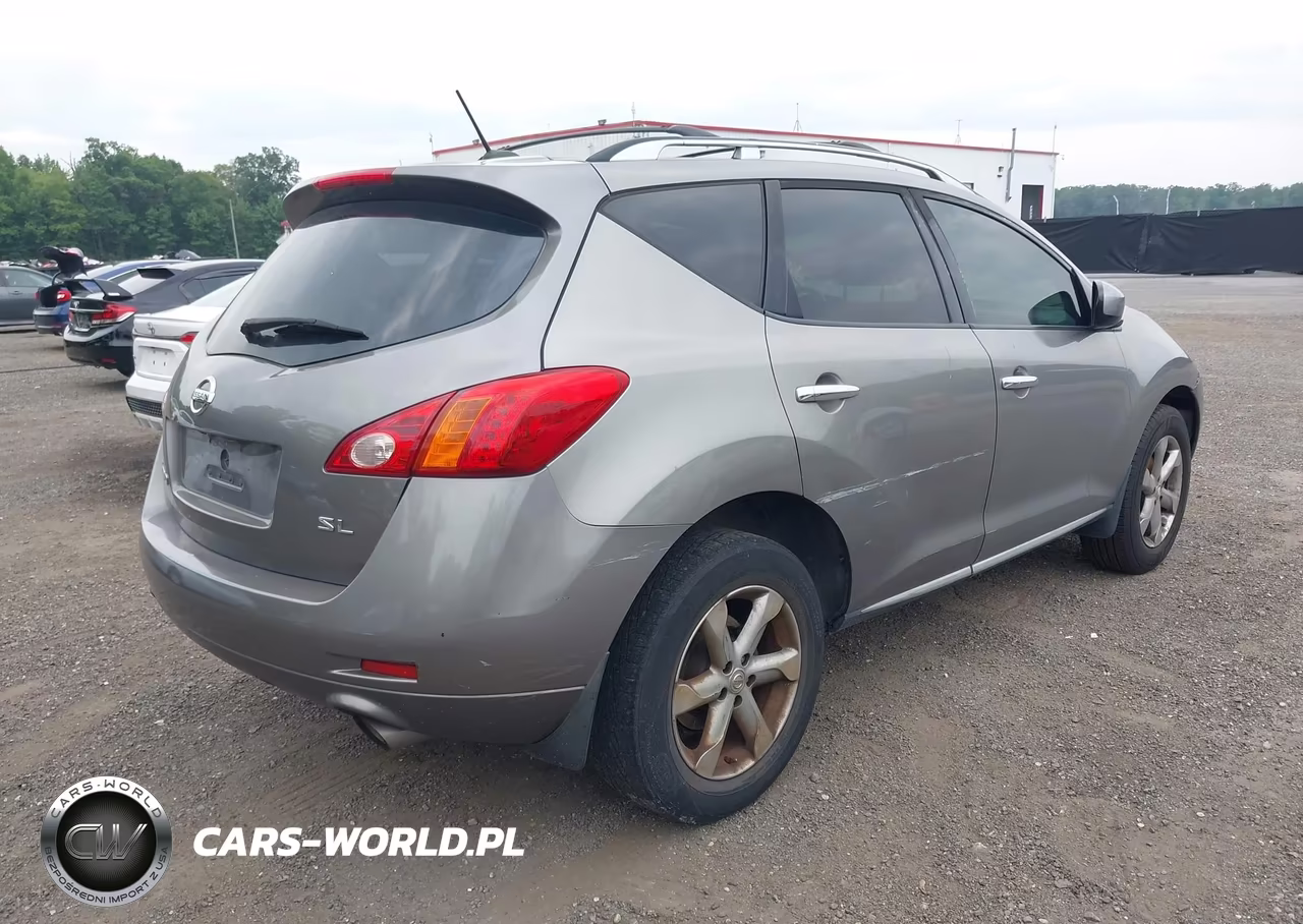 2009 Nissan Murano Sl VIN:JN8AZ18U99W106310 - 4
