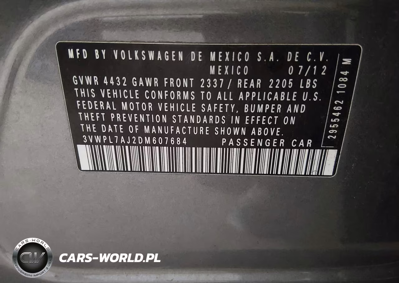2013 Volkswagen Jetta Sportwagen 2.0L Tdi VIN:3VWPL7AJ2DM607684 - 9
