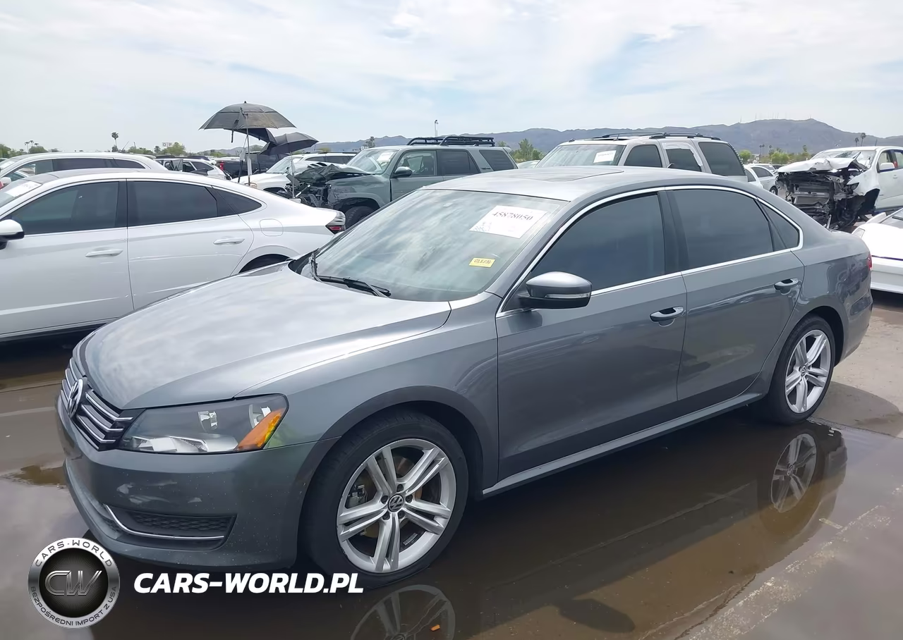 2014 Volkswagen Passat 1.8T Se VIN:1VWBT7A35EC092971 - 2