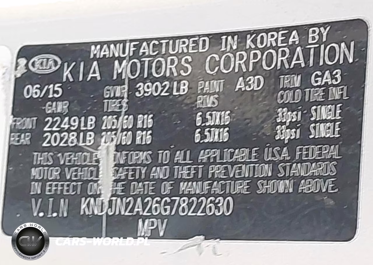 2016 Kia Soul VIN:KNDJN2A26G7822630 - 9