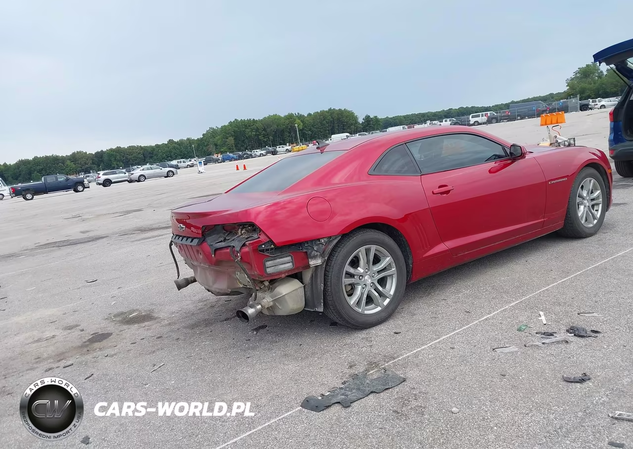 2014 Chevrolet Camaro 1Lt VIN:2G1FB1E36E9139195 - 4