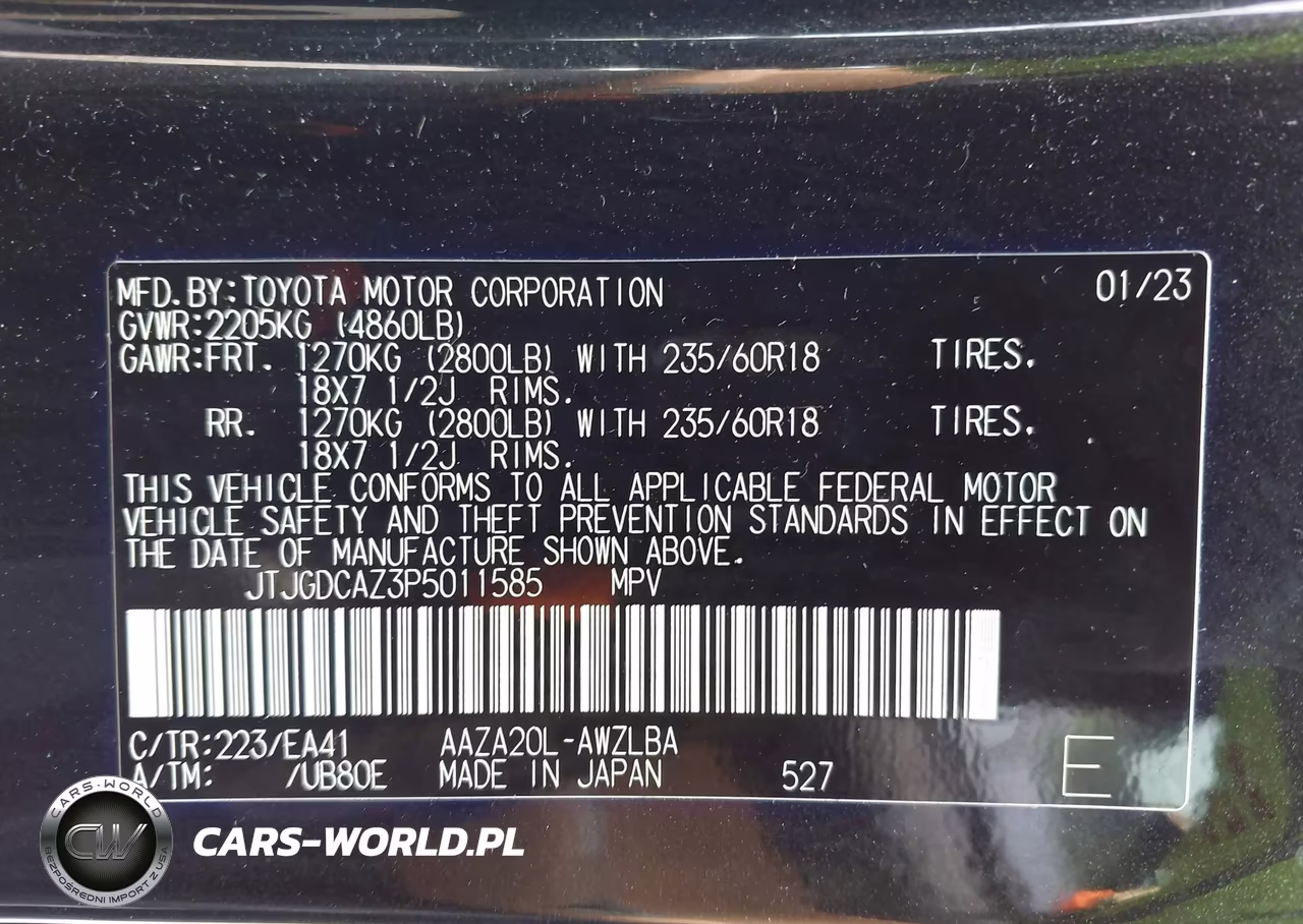 2023 Lexus Nx 250 Premium VIN:JTJGDCAZ3P5011585 - 9