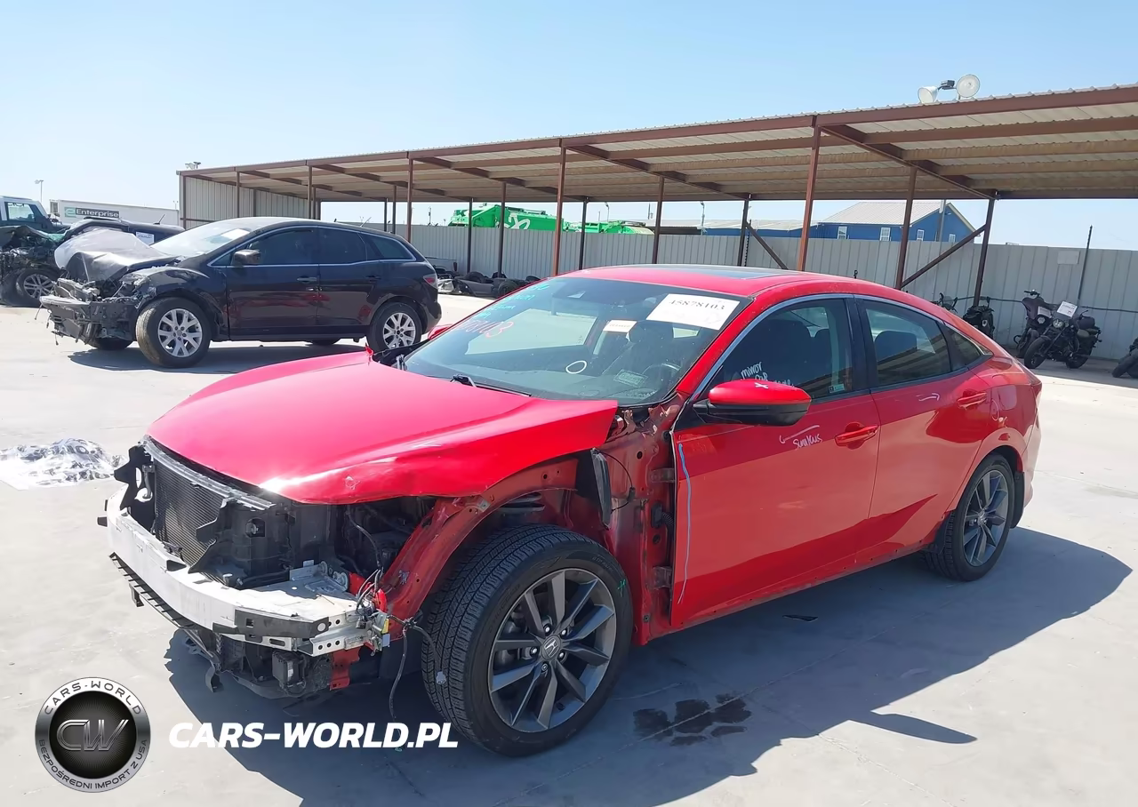 2020 Honda Civic Ex VIN:2HGFC1F32LH682163 - 2
