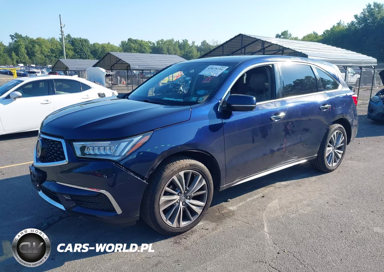 2017 Acura Mdx Technology Package VIN:5FRYD4H57HB029859 - 2