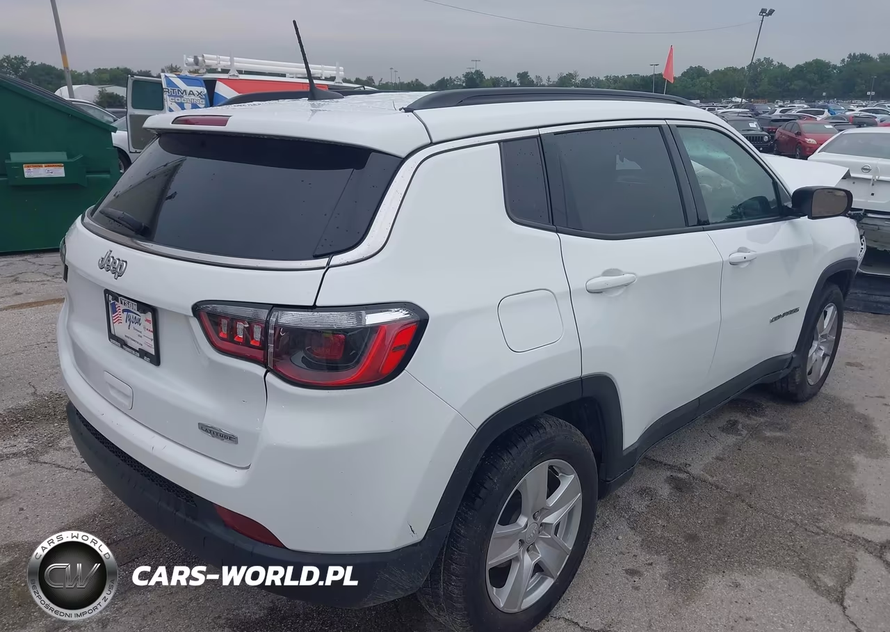 2022 Jeep Compass Latitude Fwd VIN:3C4NJCBB6NT214262 - 4