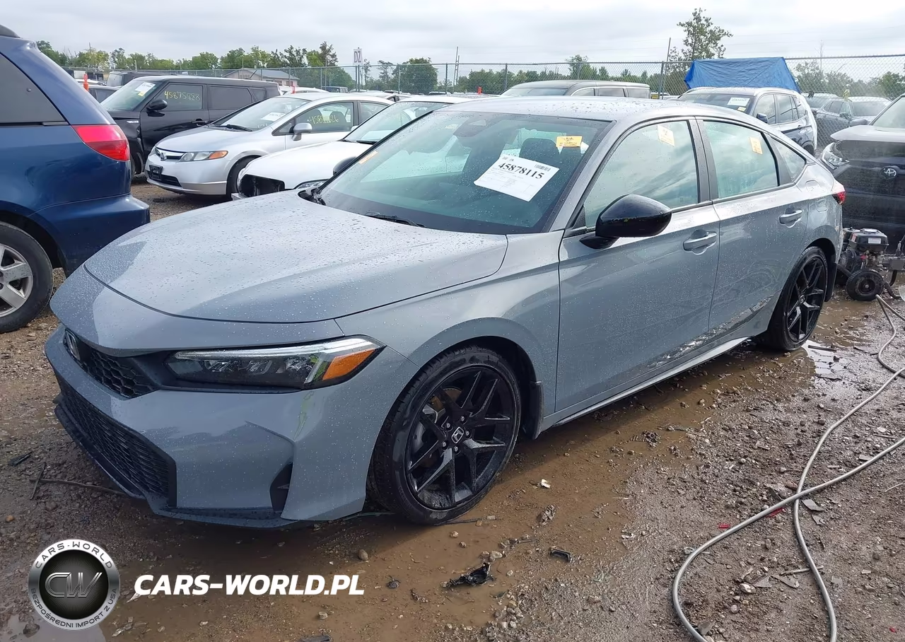 2025 Honda Civic Sedan Sport VIN:19XFL2H82SE023877 - 2