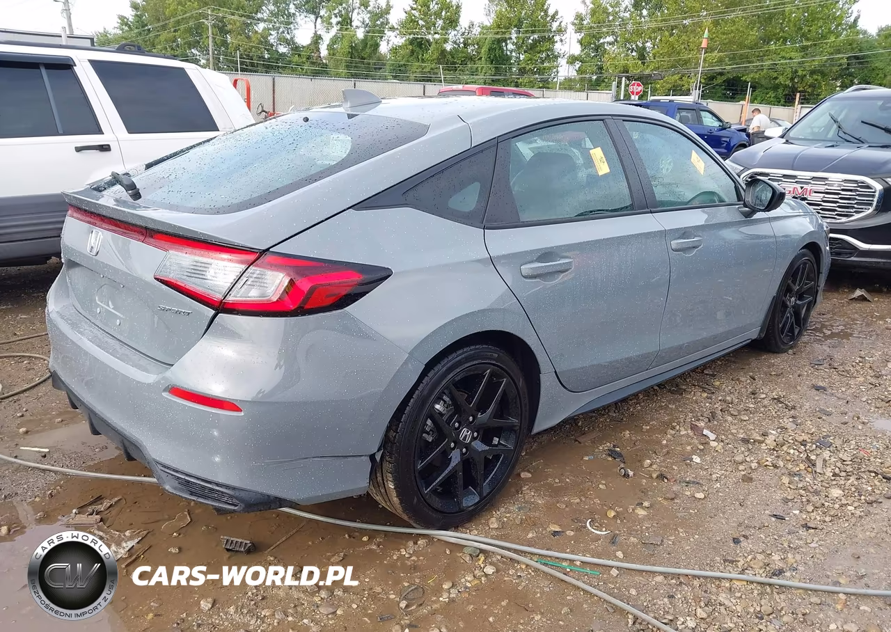 2025 Honda Civic Sedan Sport VIN:19XFL2H82SE023877 - 4