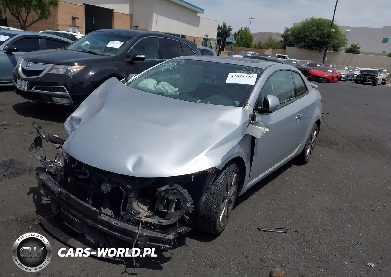 2012 Kia Forte Koup Sx VIN:KNAFW6A37C5581649 - 2