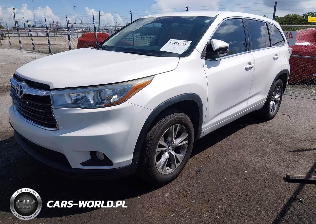 2016 Toyota Highlander Le Plus V6 VIN:5TDZKRFH2GS135748 - 2
