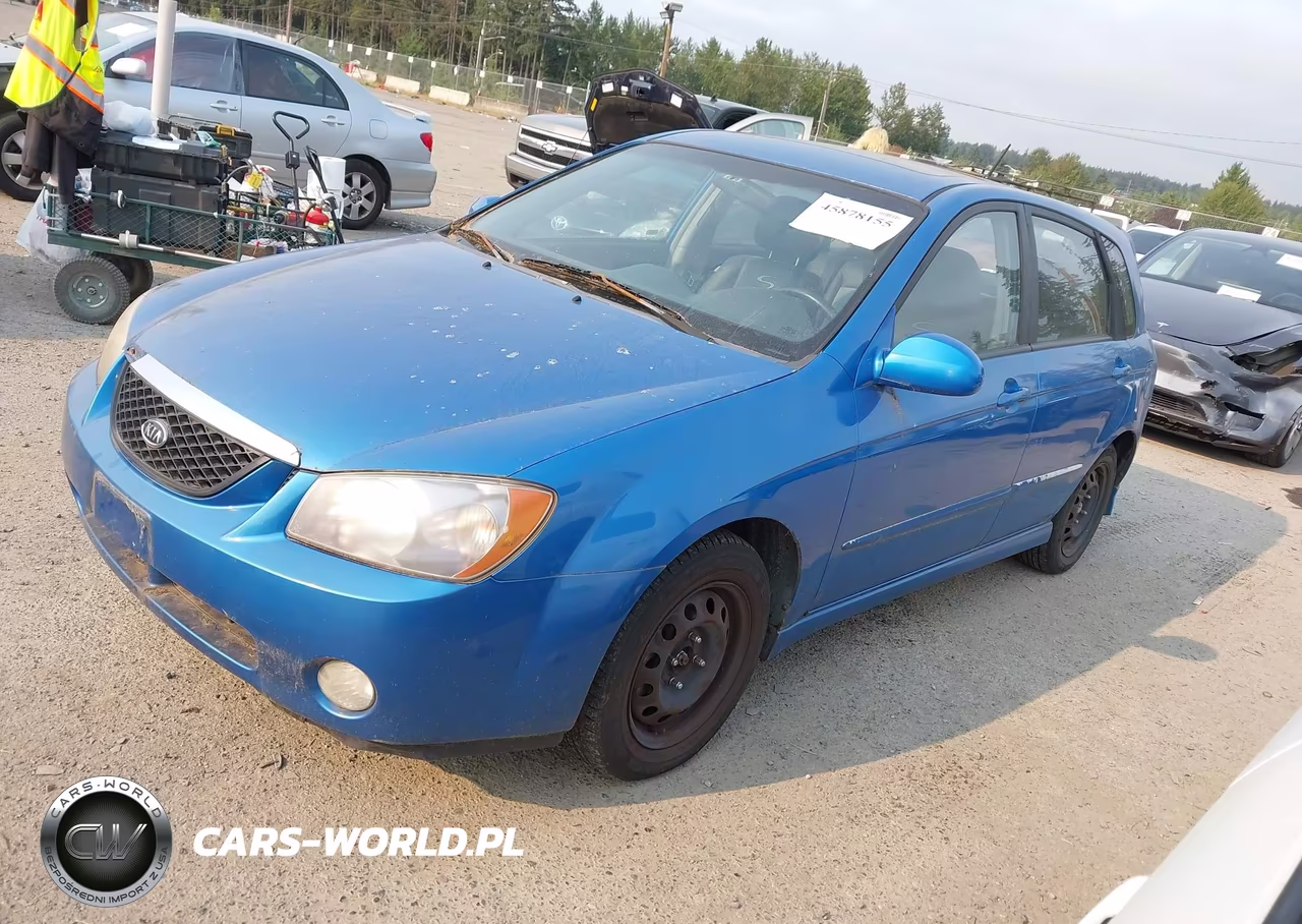 2005 Kia Spectra5 VIN:KNAFE161155140261 - 2