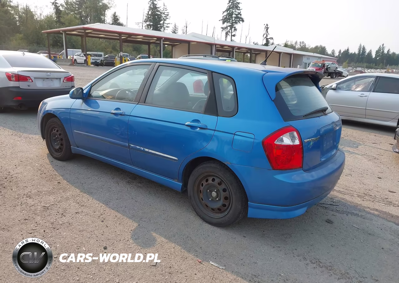 2005 Kia Spectra5 VIN:KNAFE161155140261 - 3