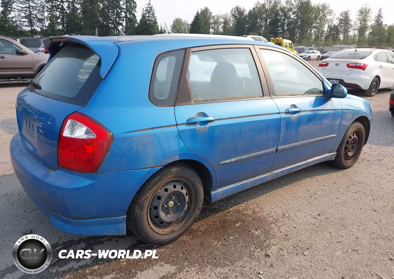 2005 Kia Spectra5 VIN:KNAFE161155140261 - 4