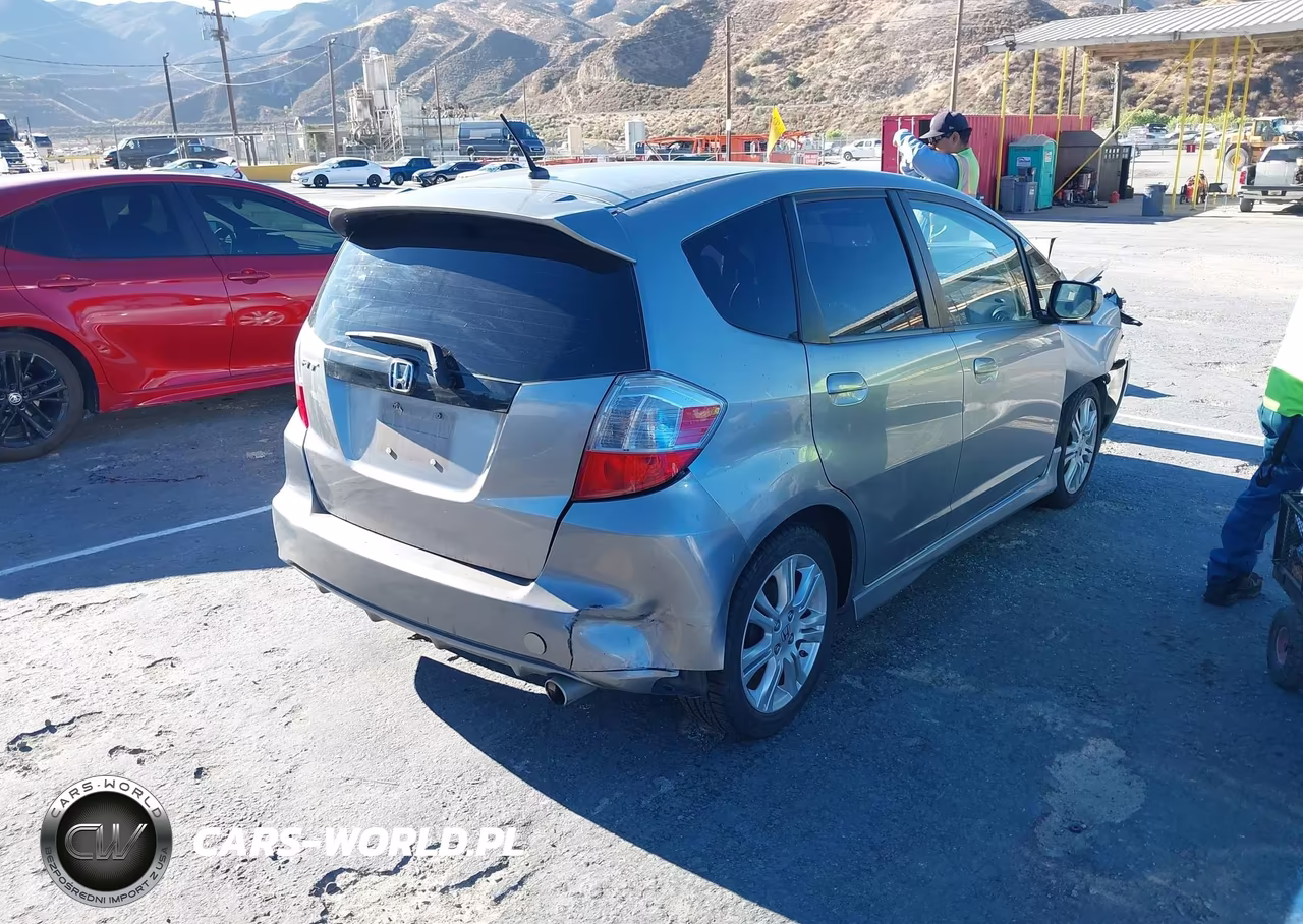 2010 Honda Fit Sport VIN:JHMGE8H4XAS028429 - 4