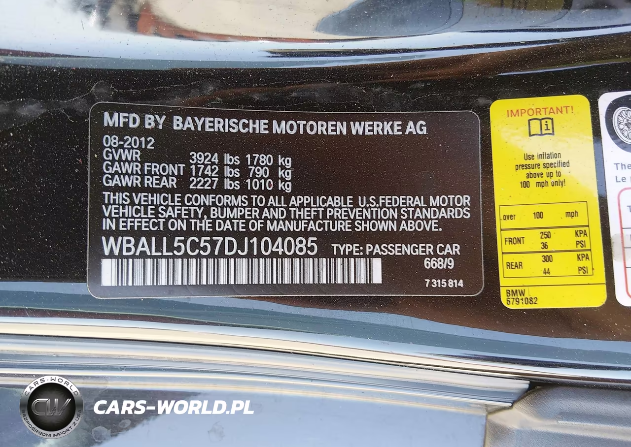 2013 BMW Z4 Sdrive28I VIN:WBALL5C57DJ104085 - 9