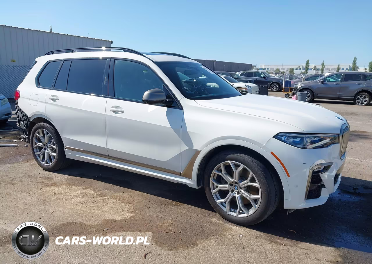 2021 BMW X7 M50I VIN:5UXCX6C06M9H98031 - 1
