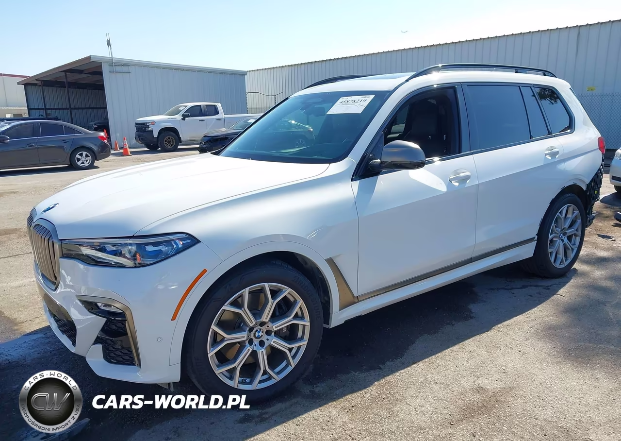 2021 BMW X7 M50I VIN:5UXCX6C06M9H98031 - 2