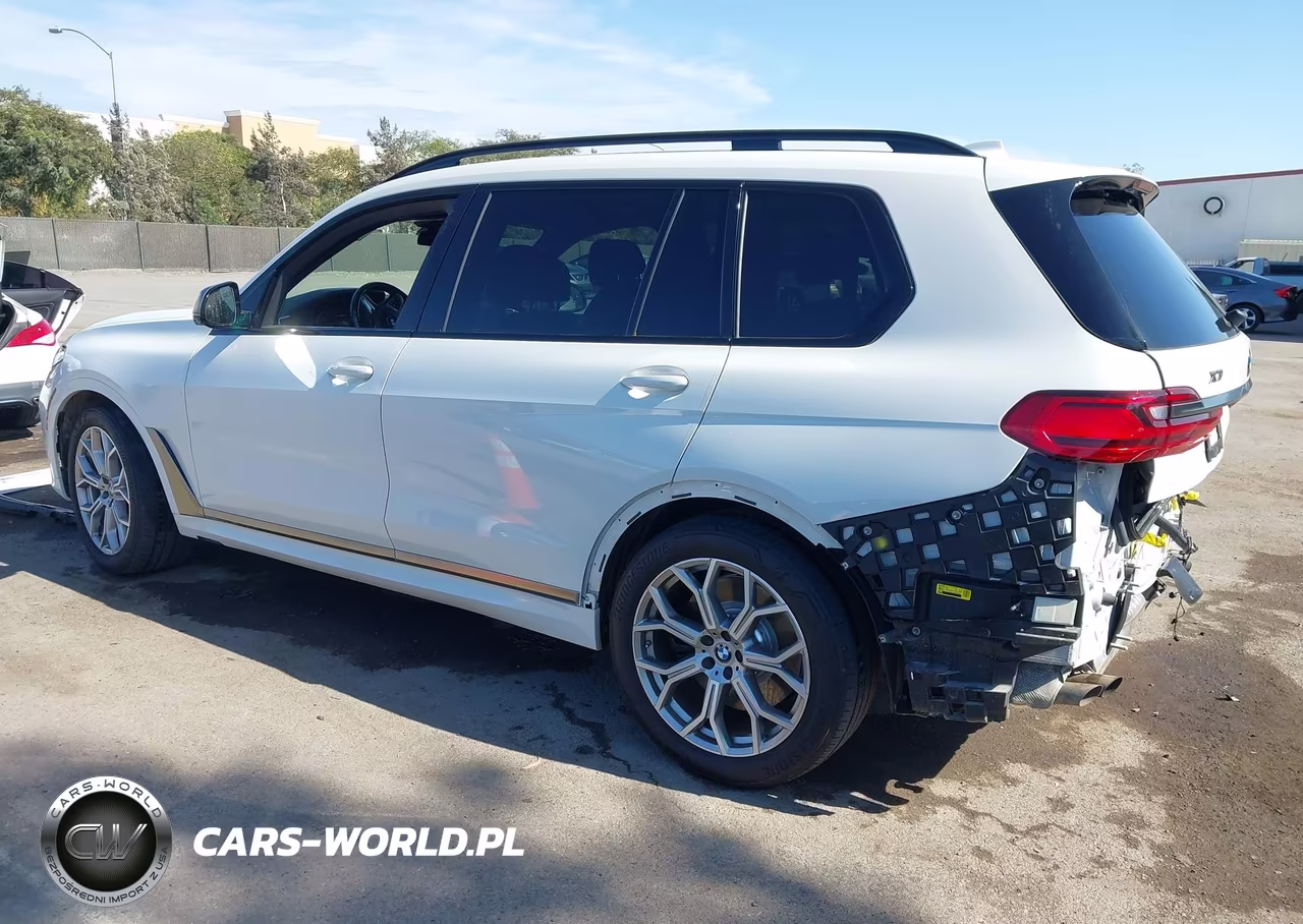 2021 BMW X7 M50I VIN:5UXCX6C06M9H98031 - 3