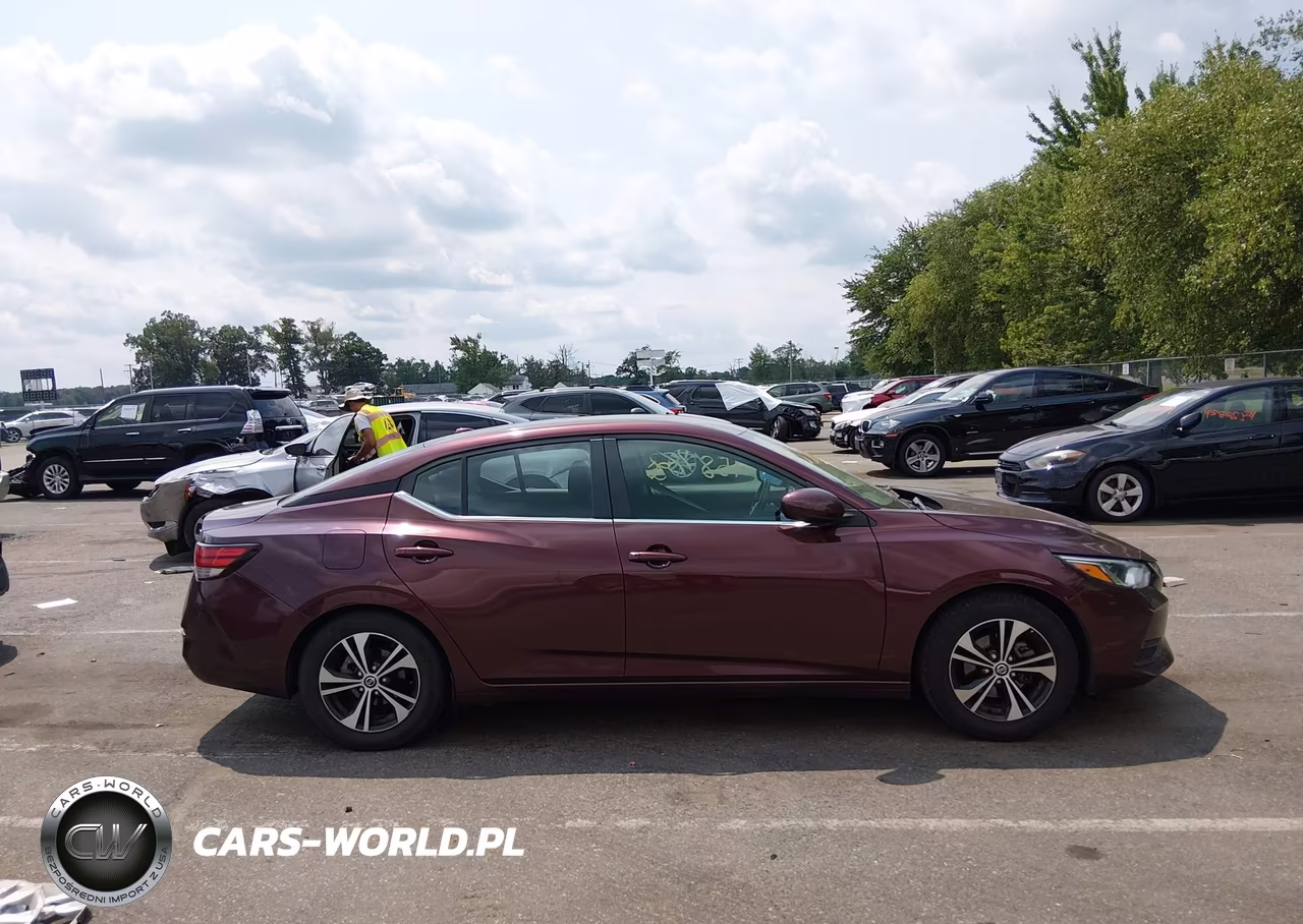 2021 Nissan Sentra Sv Xtronic Cvt VIN:3N1AB8CV1MY280434 - 13