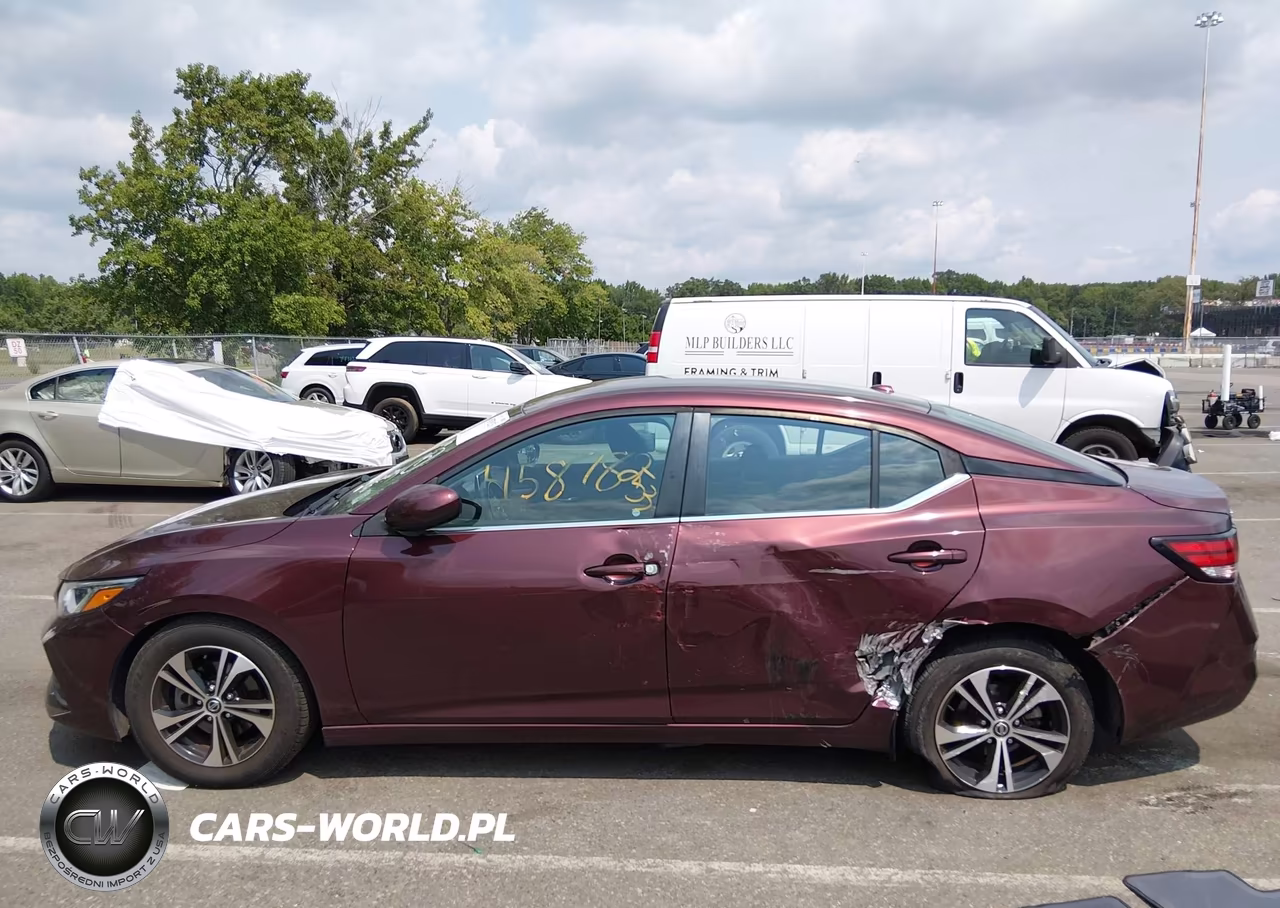 2021 Nissan Sentra Sv Xtronic Cvt VIN:3N1AB8CV1MY280434 - 14
