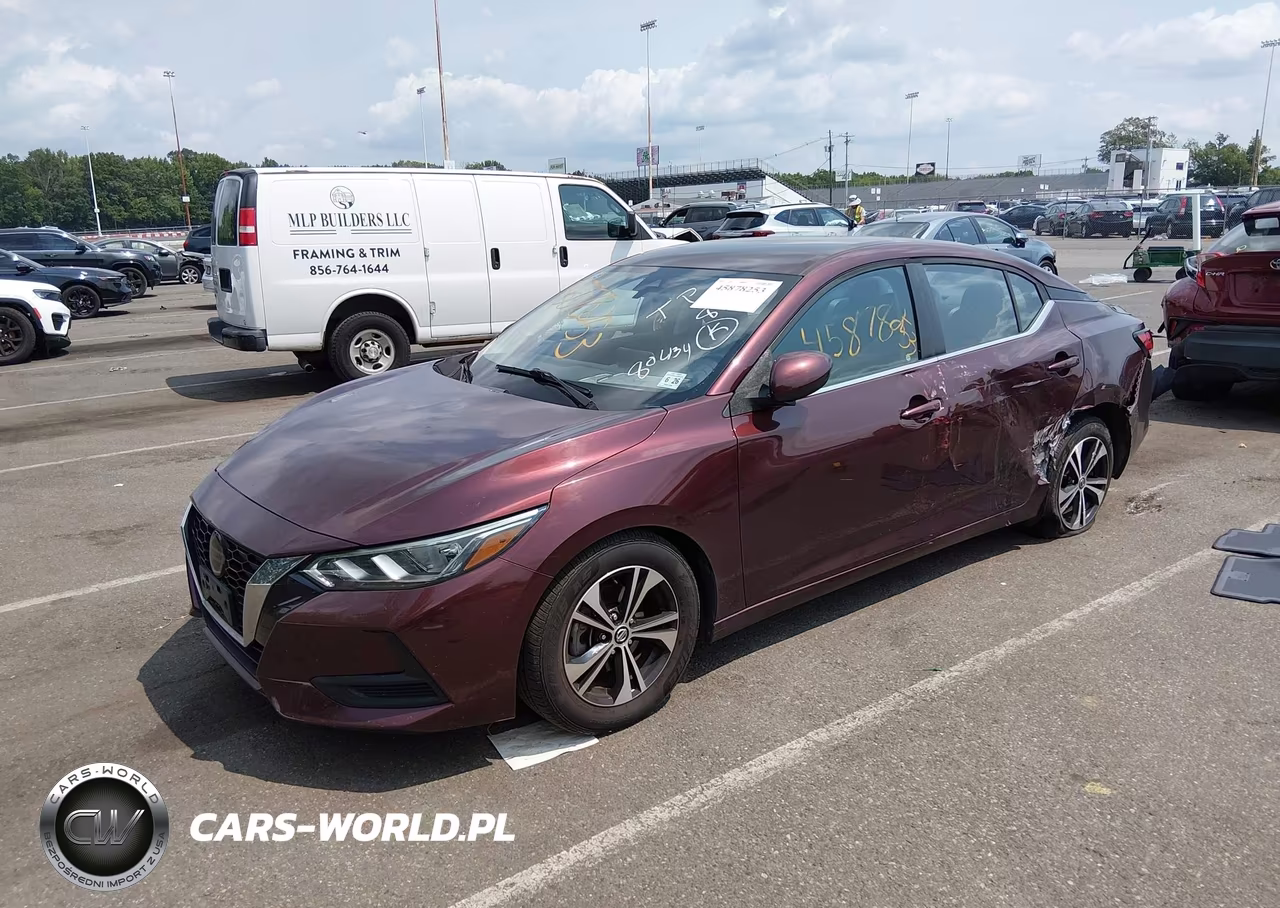 2021 Nissan Sentra Sv Xtronic Cvt VIN:3N1AB8CV1MY280434 - 2