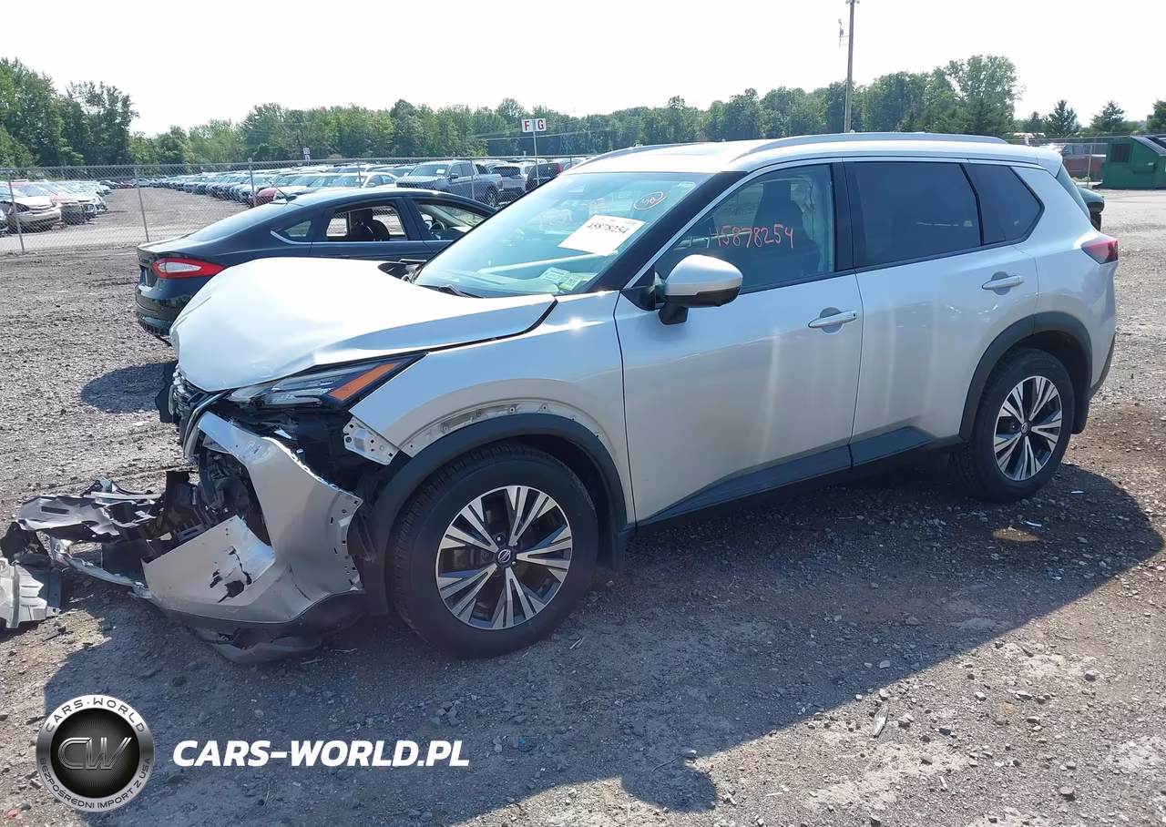 2021 Nissan Rogue Sv Intelligent Awd VIN:5N1AT3BB2MC749958 - 2