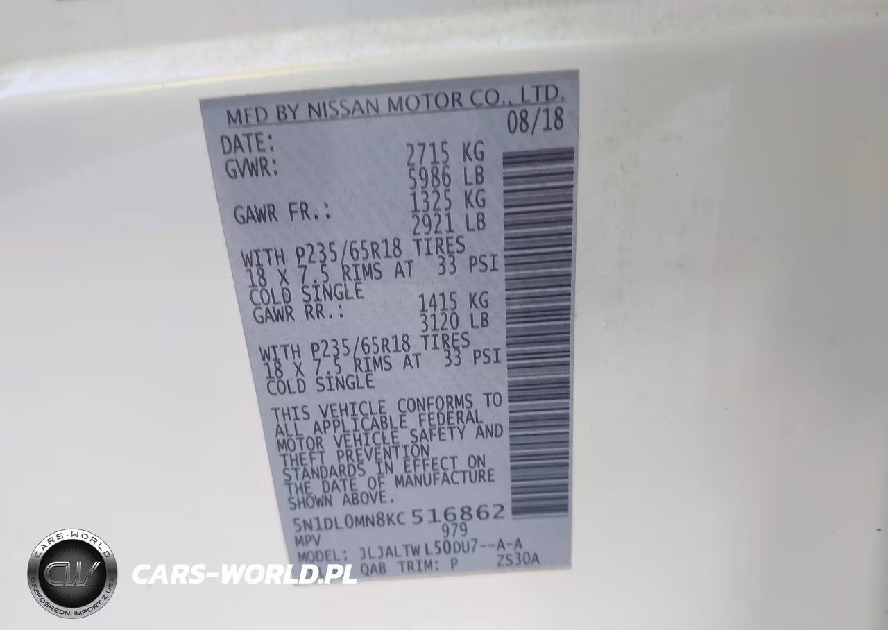2019 Infiniti Qx60 Luxe VIN:5N1DL0MN8KC516862 - 9