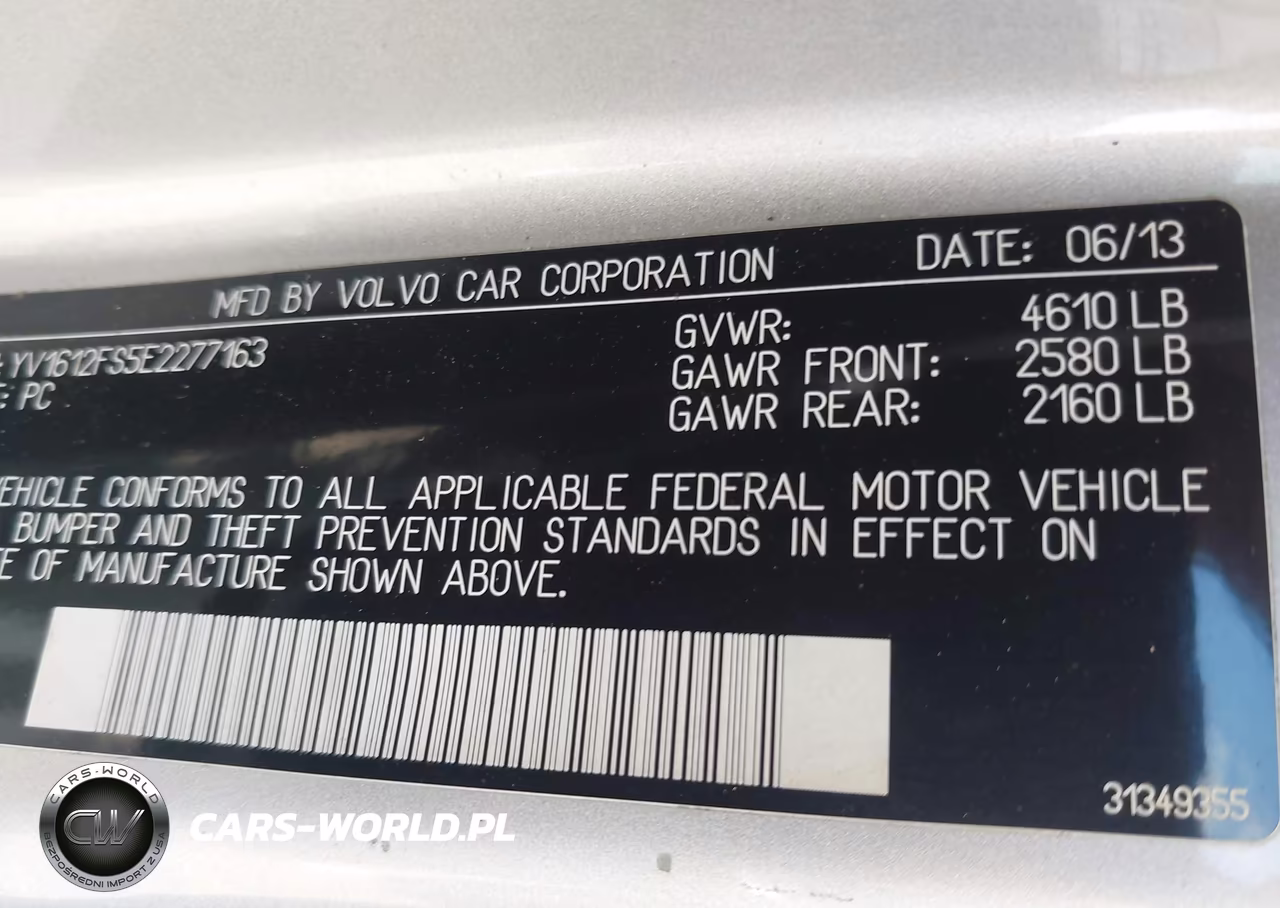 2014 Volvo S60 T5 VIN:YV1612FS5E2277163 - 9