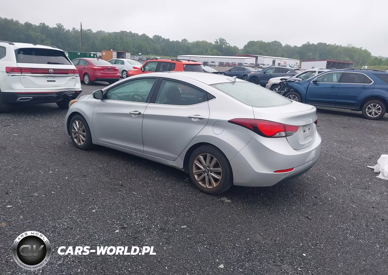 2015 Hyundai Elantra Se VIN:5NPDH4AEXFH559109 - 3