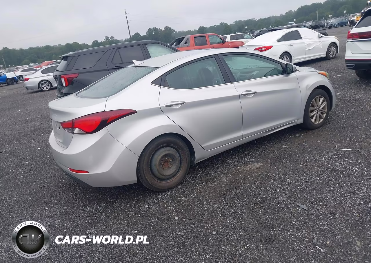 2015 Hyundai Elantra Se VIN:5NPDH4AEXFH559109 - 4
