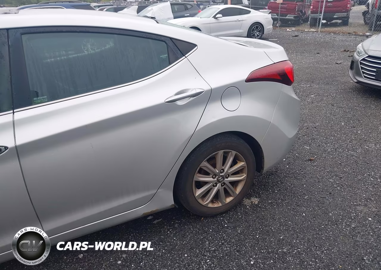 2015 Hyundai Elantra Se VIN:5NPDH4AEXFH559109 - 6